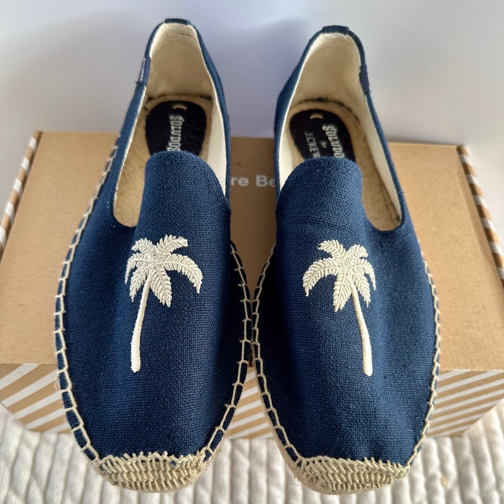 Soludos Men Palm Tree Smoking Slipper